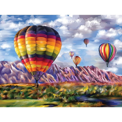 Алмазная мозаика с полным заполнением на подрамнике «Шары», 30×40 см