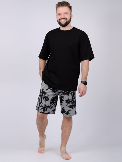 Комплект "Бэкграунд" шорты, трикотаж