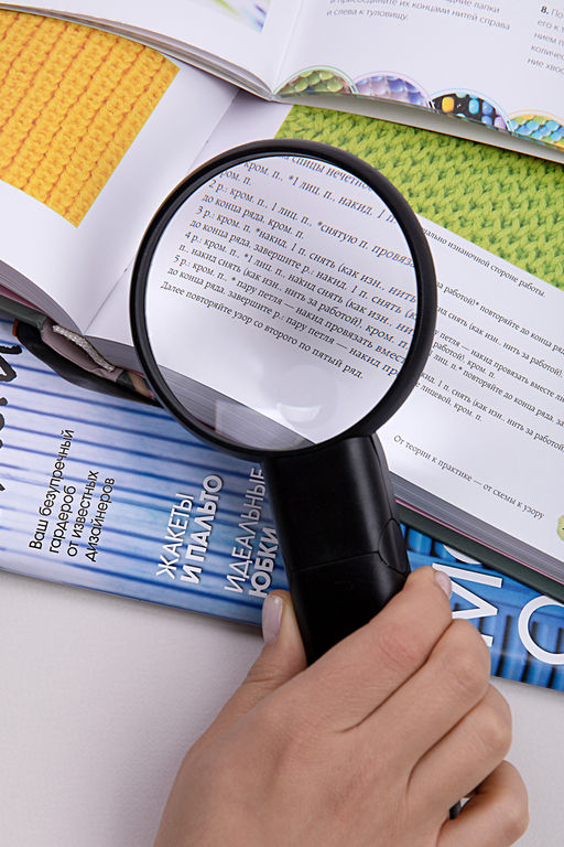 Gamma лупа с подставкой SS-128 увеличение х2.5, х5