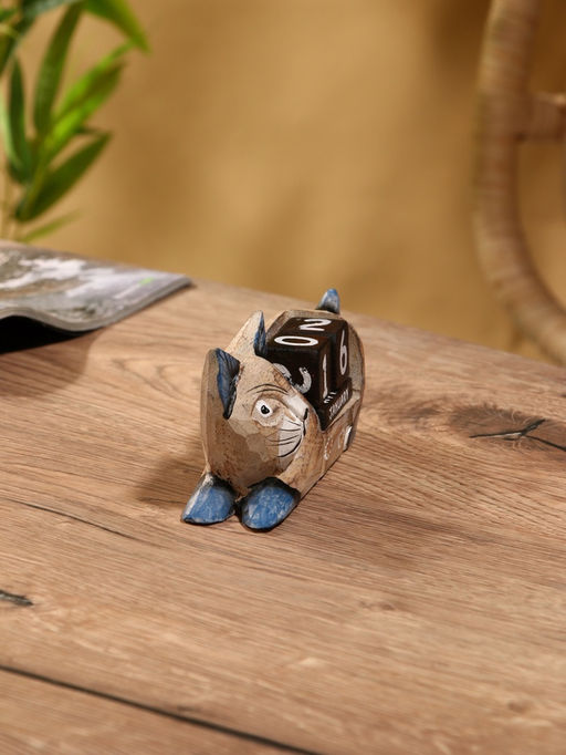 Вечный календарь Кошка, 1346.5 см, дерево - Simaland фото 2