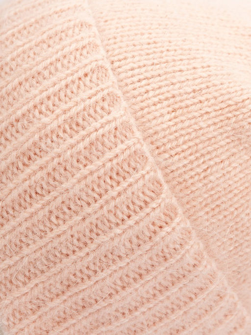 Шапка жен. пух норки+шелк+нейл LB-BR55032 l.pink - Labbra фото 3