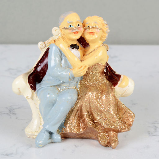 Фигурка Золотая свадьба 8,5х6х8 / FH-07 /уп 2/192/ - Галеонтрейд фото 4