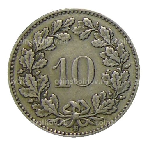 10 раппенов 1925 года Швейцария