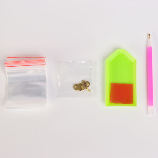 Алмазная мозаика с частичным заполнением на холсте «Птицы», 30×40 см