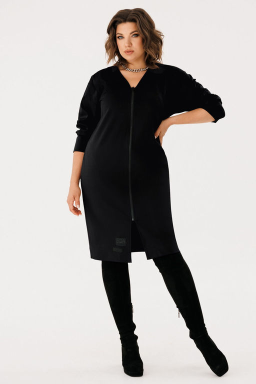 Платье INVITE 4083 черный дизайн - Mira fashion фото 173