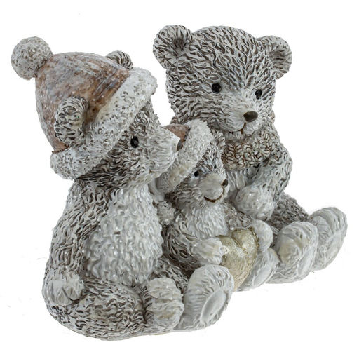 Фигурка декоративная "Мишки", L10,5 W5 H6,5 см
