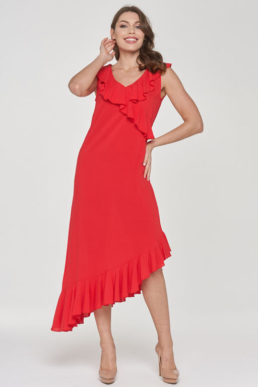 Платье женское 191-3481. Ш38 доблестный мак - Vay фото 2