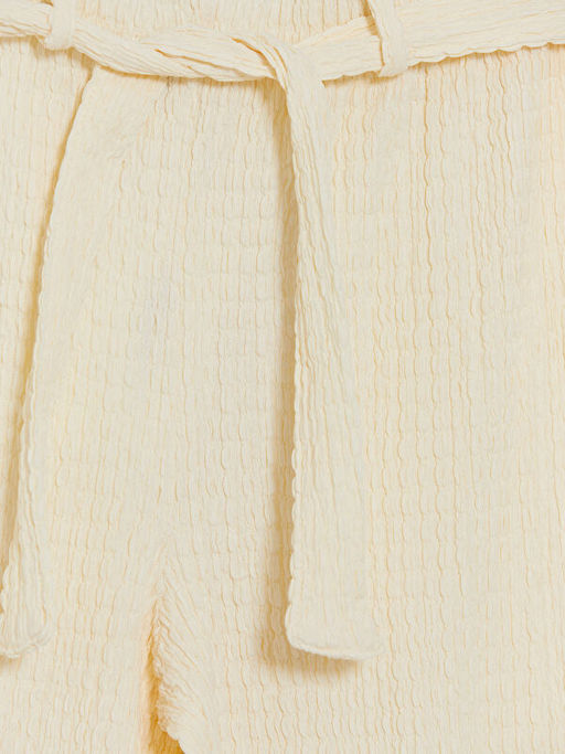 Geni? Pa?a K?z ?ocuk Dokulu Pantolon