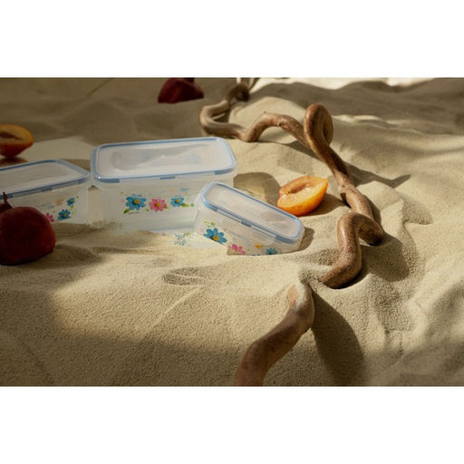 Набор контейнеров для еды Полянка, пластик, 3 шт.: 150 мл, 300 мл, 500 мл, МИКС - Simaland фото 9