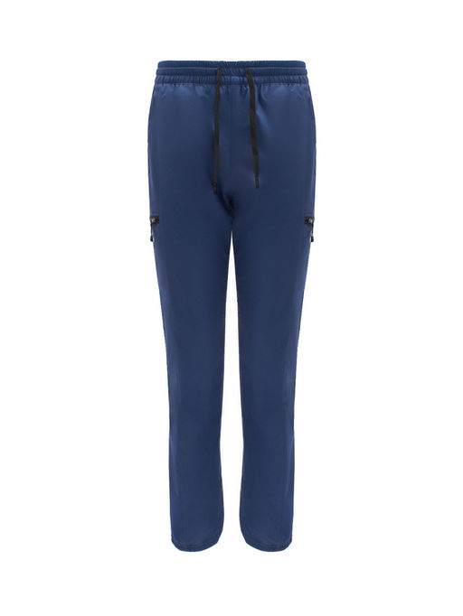 Брюки утепленный мужской зимние спортивные синего цвета 21135S - Colannia фото 6