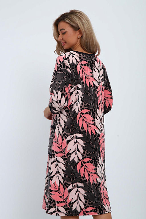 Халат велюровый на молнии (941-6) - Плиона фото 82