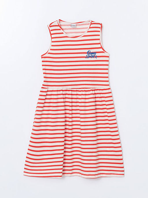 Bisiklet Yaka K?z ?ocuk Elbise