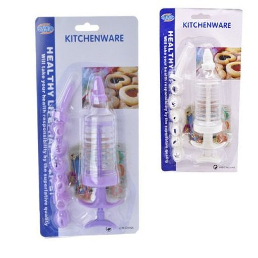 Кондитерский шприц с насадками 8 предметов микс/ 8 /уп 144/