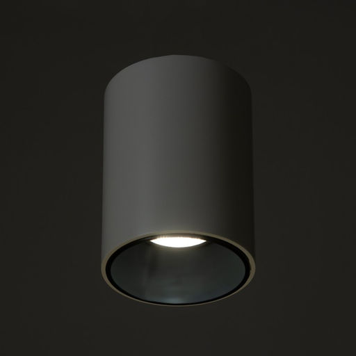 Светильник «Роллфи» LED 4000К 10 Вт DIM220 IP54 белый черный 7.5×7.5×10 см