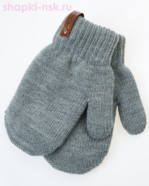 909-TM шерсть (р-р 16/7-8 лет) Варежки - Теплыши фото 3