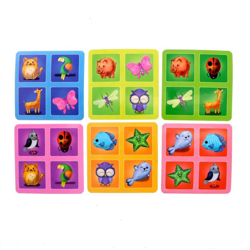 Настольная игра 3 в 1 мемо, лото, домино - Лас играс kids фото 2