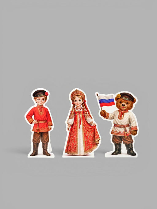 Набор оформительский "Традиции России" (5 предметов)