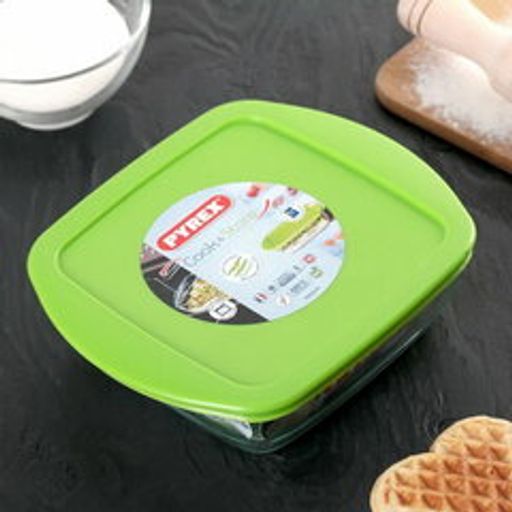 Блюдо для запекания и выпечки с крышкой COOK&STORE 25x22x7см 2.2л квадратное