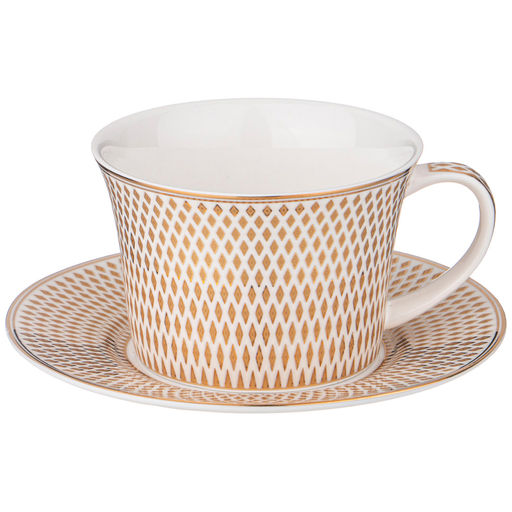 КОФЕЙНЫЙ НАБОР LEFARD RADIAL GOLD НА 6 ПЕР. 12 ПР. 180 МЛ