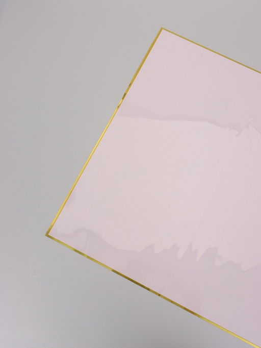 Цена за 20 шт. Пленка для цветов, «Кайма с тиснением», розовая, 57×57 см