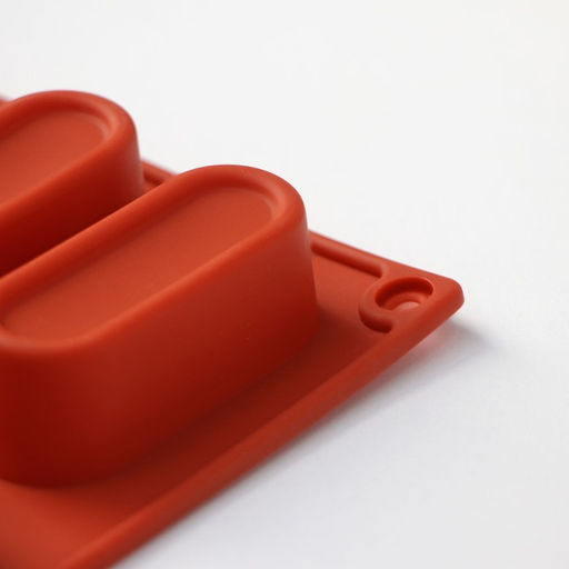 Форма для выпечки Доляна «Сладости.Эклер», силикон, 29×17×2 см (5.8×2.3×2 см), 20 ячеек, коричневая