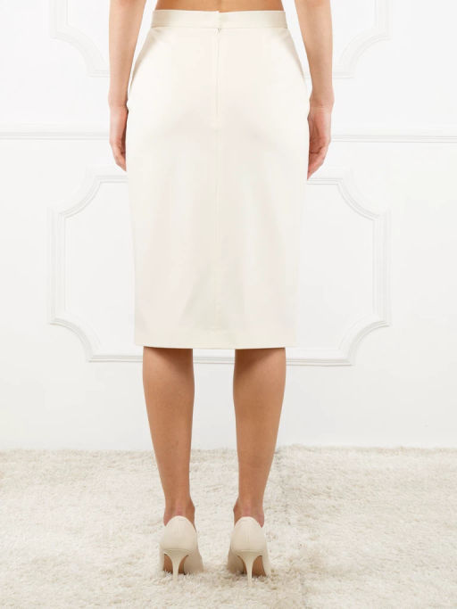 Юбка женская ZZ-WF030302-02 milky - Eleganzza фото 3