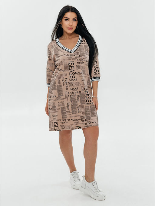 Метрополь платье женское (пудра) - Lovetex фото 20