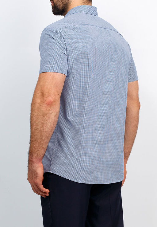 Сорочка мужская короткий рукав GREG 124/109/7489/Z/1  фото 7