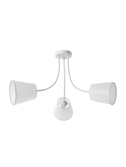 Светильник потолочный 10119/3, 3хE27, 60 Вт, белый