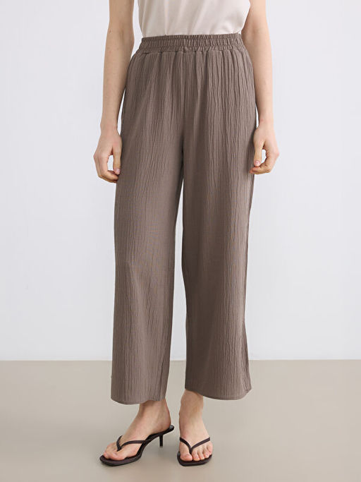 Beli Lastikli Geni? Pa?a Kad?n Pantolon