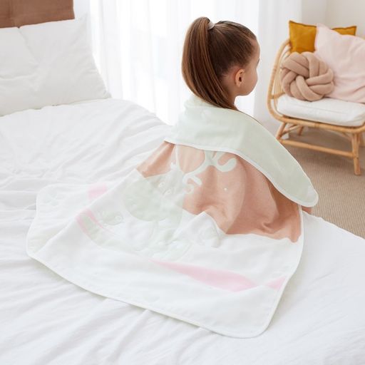 Полотенце детское Крошка Я Оленёнок 95х1005 см, цвет зелёный, 100% хлопок, 280 г/м2  фото 16