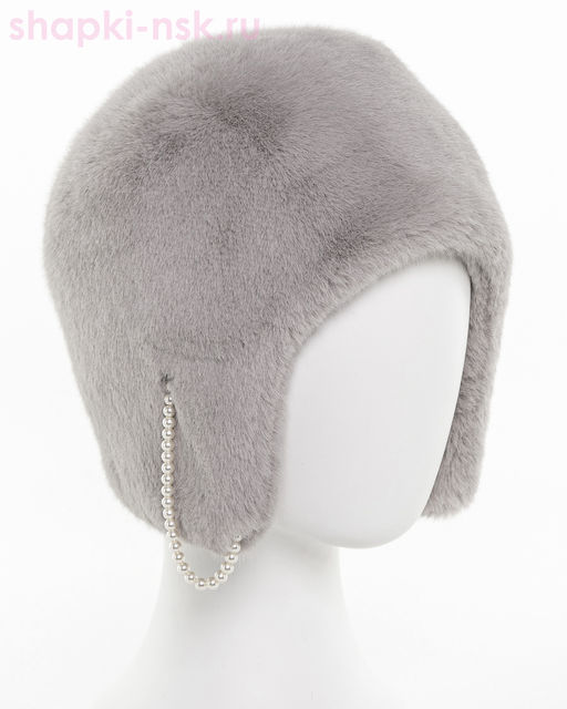 Марго экомех ласка Ушанка женская флис (56-58)