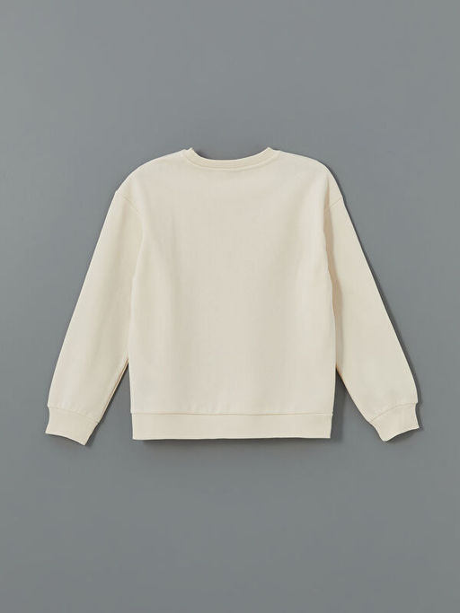 Bisiklet Yaka Hello Kitty Bask?l? K?z ?ocuk Sweatshirt - Waikiki фото 2
