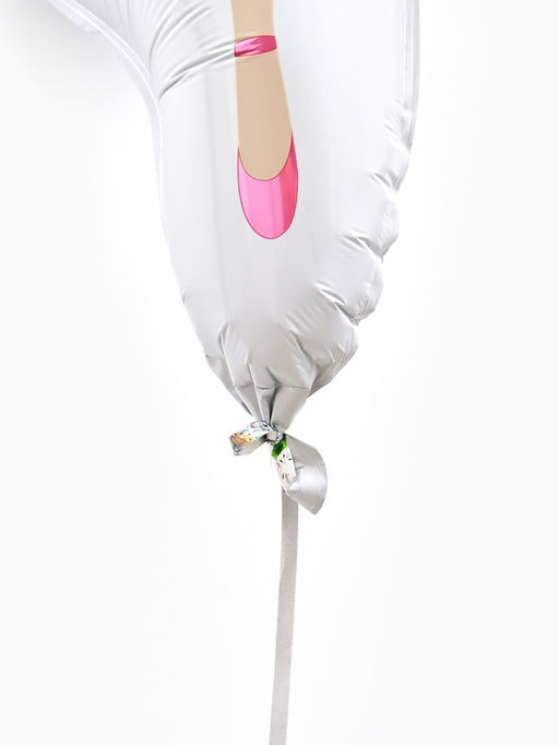 Цена за 3 шт. Воздушный шар фольгированный 23" «Балерина"