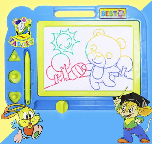 Планшет для рисования синий 27х20х2см