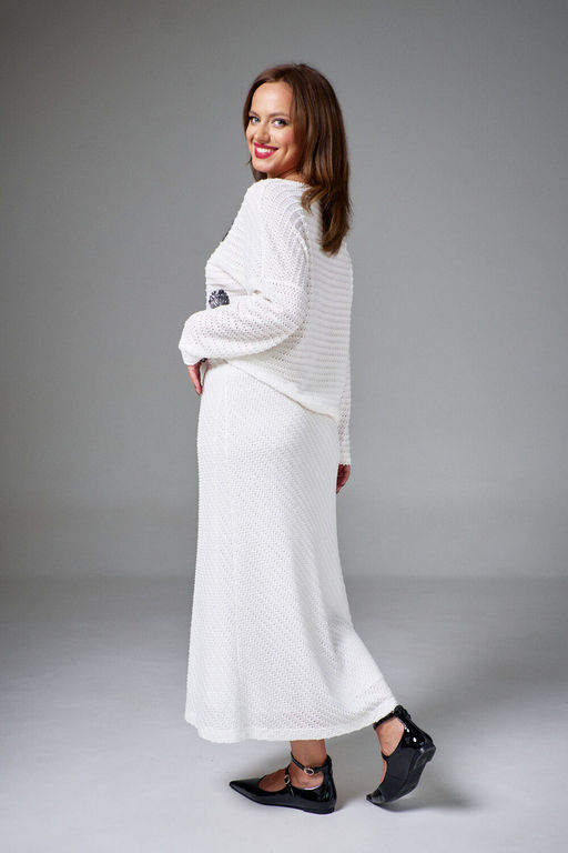 Джемпер AVE RARA 2245 экрю  фото 4