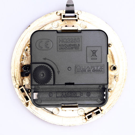 Часы настольные каминные интерьерные «Лев», 18.5×29 см, цифеблат d=7 см