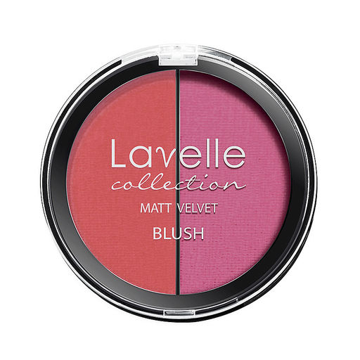 LavelleCollection Румяна Мatt Velvet Blush компактные BL-09 тон 04 ягодный