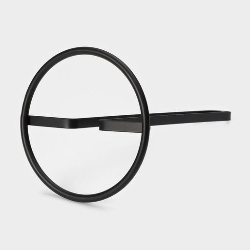 Держатель для бумажных полотенец Доляна «Лофт», 15×15×28 см, чёрный