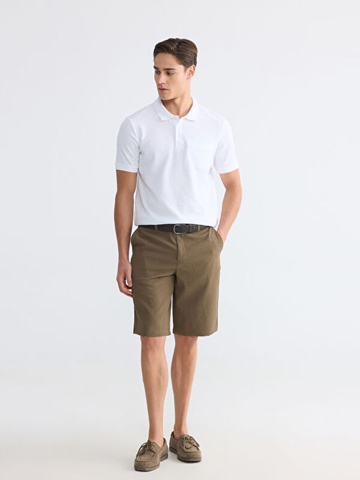 Polo Yaka Dokulu Erkek Ti??rt