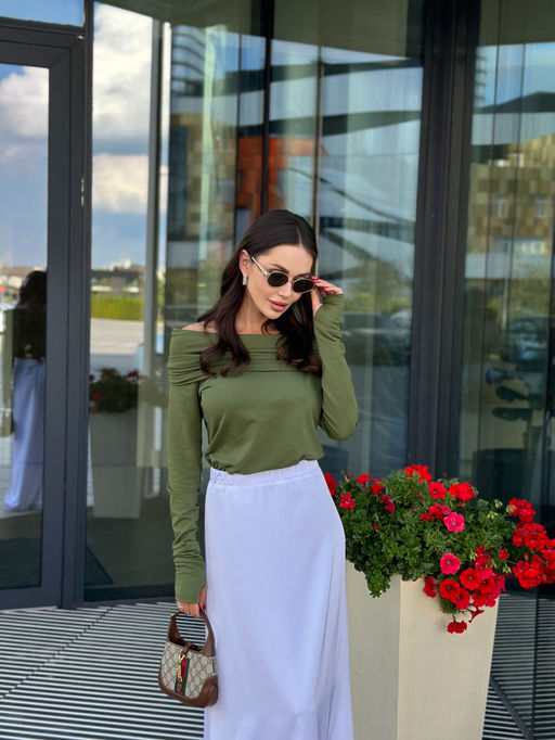 Джемпер AURA 2176-164 хаки