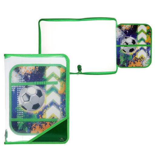 Папка для труда, А4, пластиковая, 23×32.5×2.5 см «Мяч»