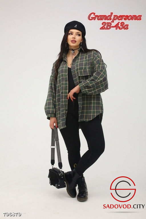 Стильная рубашка на пуговицах, - Bruno фото 2