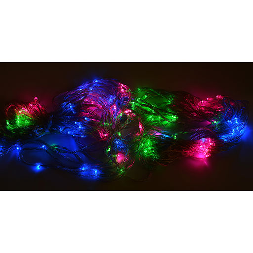 Электрогирлянда "Водопад" 1,5 * 2м., цветная