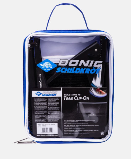 Сетка для настольного тенниса Donic Team Clip On, крепление клипса