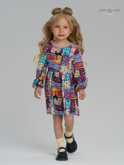 Платье Моана коты в горошек - Sovalina фото 19