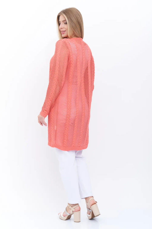 Кардиган 351801/коралл