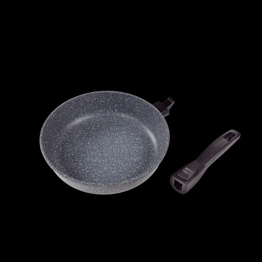 Сковорода 18 см, серая - Ярославна фото 4