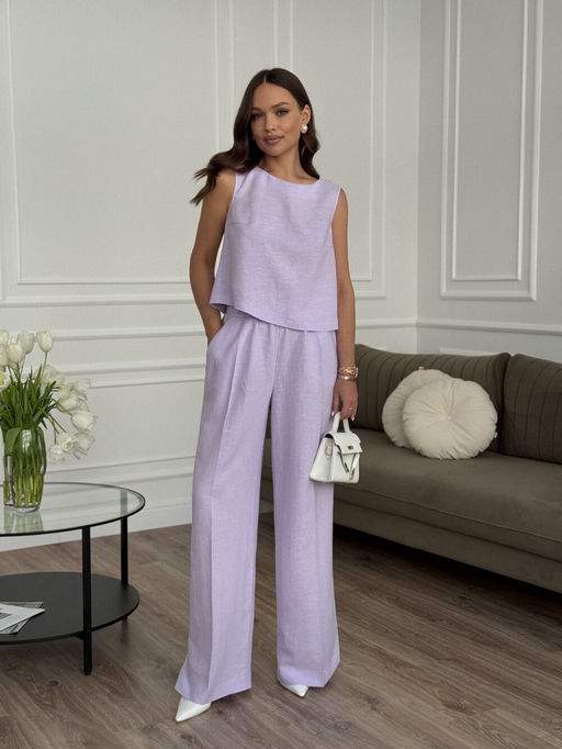 Костюм DilanaVIP 2052/1 сиреневый - Dilana vip фото 5