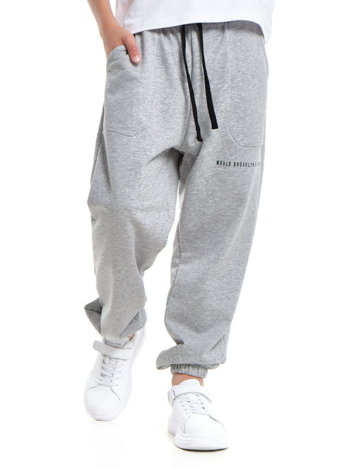 Брюки спортивные удобство и стиль для активных UD 7991 графит меланж - Mini maxi фото 23